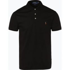 Polo Ralph Lauren - Męska koszulka polo, czarny. Czarne koszulki polo Polo Ralph Lauren, m, z haftami, z bawełny. Za 349,95 zł.