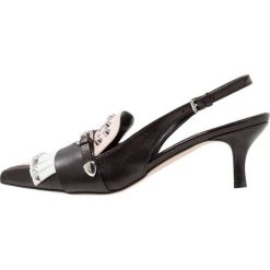 Buty ślubne damskie: Bianca Di Czółenka nero/cipria/bianco