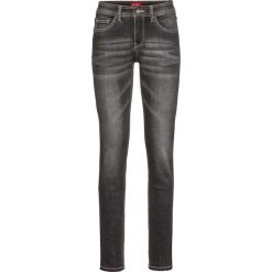 Dżinsy "multi-stretch" SKINNY bonprix szary. Szare jeansy damskie bonprix, z jeansu. Za 109,99 zł.
