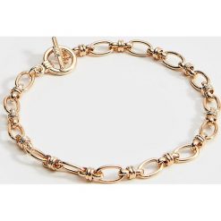 Bransoletka charms - Złoty. Żółte bransoletki damskie Mohito, złote. Za 29,99 zł.