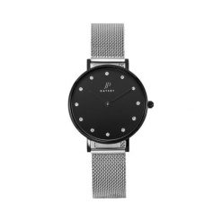 Zegarek JP Gatsby Zegarek damski Aiolith Double Black / Silver JPG1022 uniwersalny. Szare zegarki damskie JP Gatsby. Za 359,10 zł.