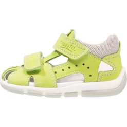 Superfit FREDDY Sandały grün. Zielone sandały męskie skórzane marki Superfit. Za 229,00 zł.