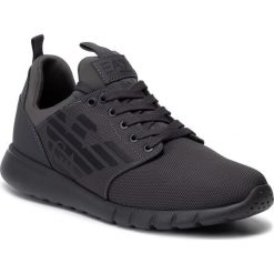 Sneakersy EA7 EMPORIO ARMANI - X8X007 XK008 A713 Asphalt/Black. Szare sneakersy męskie EA7 Emporio Armani, bez zapięcia. Za 689,00 zł.
