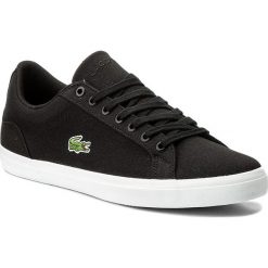 Sneakersy LACOSTE - Lerond Bl 2 Cam 7-33CAM1033024 Blk. Czarne sneakersy męskie Lacoste, na co dzień, bez wzorów, z tworzywa sztucznego, bez zapięcia. Za 379,99 zł.