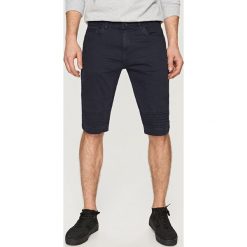 Spodenki i szorty męskie: Szorty biker slim fit - Granatowy