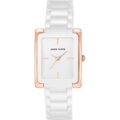 Biżuteria i zegarki: Zegarek Anne Klein Damski AK/2952WTRG Rose Gold and White