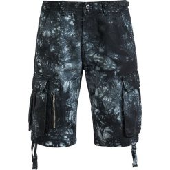 Spodenki i szorty męskie: Rock Rebel by EMP Army Vintage Shorts Krótkie spodenki ciemnoniebieski/biały