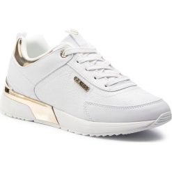 Sneakersy GUESS - Marlyn FL5MRL FAL12 WHITE. Białe półbuty damskie Guess, ze skóry ekologicznej. Za 529,00 zł.