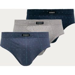 Henderson - Slipy (3-pack). Zielone bokserki męskie Henderson, bez wzorów, z bawełny. Za 49,90 zł.