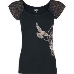 Bluzki damskie: Black Premium by EMP Mind On It Koszulka damska czarny