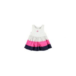 Kanz Girls Sukienka bright white. Białe sukienki niemowlęce marki Kanz, z bawełny. Za 88,00 zł.