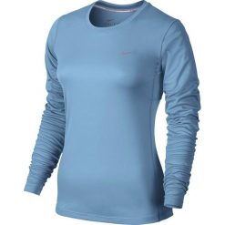 Bluzki, topy, tuniki: Nike Koszulka damska Miler Long Sleeve niebieska r. L (686904 422)