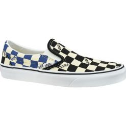 Vans Classic Slip-On Big Check VN0A4U38WRT trampki męskie białe 40. Białe trampki męskie Vans, bez wzorów, ze skóry, klasyczne, bez zapięcia. W wyprzedaży za 249,99 zł.