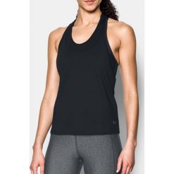 Topy sportowe damskie: Under Armour Top Sport Swing Tank kolor czarny r. M (1306353-001)