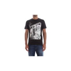 T-shirty z krótkim rękawem Jack Jones 12137238 DIMENSION. Czarne t-shirty męskie Jack & Jones, s, bez wzorów, bez kołnierzyka, krótkie. Za 46,07 zł.