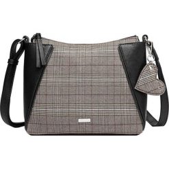Tamaris Torebka damska NELLI Crossbody Bag Black Grzebień. Czarne torebki klasyczne damskie Tamaris, bez wzorów, eleganckie, z breloczkiem. Za 235,00 zł.