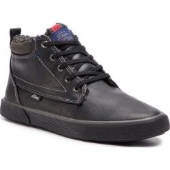 Sneakersy S.OLIVER - 5-16230-21 Black 001. Czarne sneakersy męskie S.Oliver, bez zapięcia. W wyprzedaży za 159,00 zł.