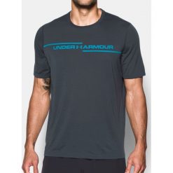 Under Armour Koszulka męska Threadborne Cross Chest SS Szara r. S (1299158-008). Szare koszulki sportowe męskie marki Under Armour, l, z elastanu. Za 109,45 zł.