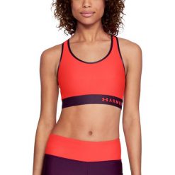 Biustonosze sportowe: Under Armour Biustonosz sportowy Armour Mid Sports Bra pomarańczowy r. S (1307196-985)