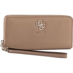 Portfele damskie: Duży Portfel Damski GUESS – Slg Recap SWVG68 53460 TAN