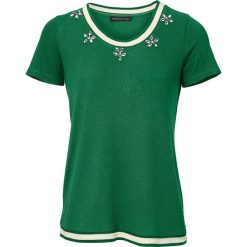T-shirty damskie: Koszulka w kolorze zielonym