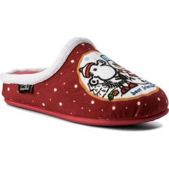 Kapcie dziewczęce: Kapcie DR. BRINKMANN – 320396 Rot 4