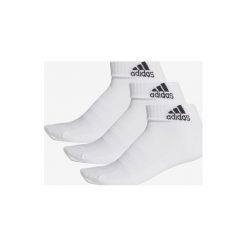 Adidas Performance Cush 3-pack Skarpetki Biały. Białe skarpetki damskie adidas Performance, bez wzorów, z elastanu. Za 44,95 zł.