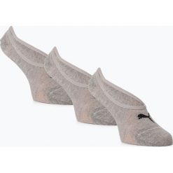 Puma - Stopki damskie pakowane po 3 szt., szary. Szare skarpetki damskie Puma, bez wzorów. Za 34,95 zł.