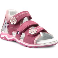 Sandały LASOCKI KIDS - CI12-2566-12A Różowy Ciemny. Różowe sandały dziewczęce Lasocki Kids, ze skóry, bez zapięcia. Za 89,99 zł.