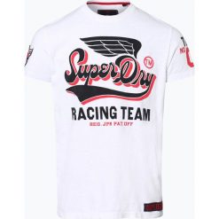 Superdry - T-shirt męski, czarny. Czarne t-shirty męskie z nadrukiem Superdry, m. Za 99,95 zł.