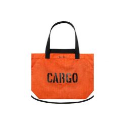 Torba CLASSIC orange LARGE. Pomarańczowe torebki klasyczne damskie CARGO by OWEE, bez wzorów, małe, z breloczkiem. Za 349,00 zł.
