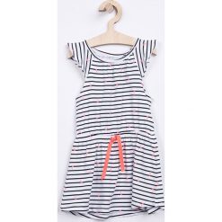 Name it - Sukienka dziecięca 92-122 cm. Białe sukienki dziewczęce marki Name it, bez wzorów, z elastanu, casualowe, bez rękawów, mini, rozkloszowane. W wyprzedaży za 49,90 zł.