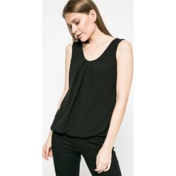 Haily's - Top. Czarne bluzki damskie Haily's, s, bez wzorów, z poliesteru, z okrągłym kołnierzem. W wyprzedaży za 37,90 zł.