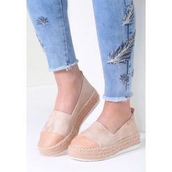 Różowe Espadryle Feel Life. Różowe espadryle damskie marki vices, bez wzorów, ze skóry, bez obcasa, na platformie. Za 44,99 zł.