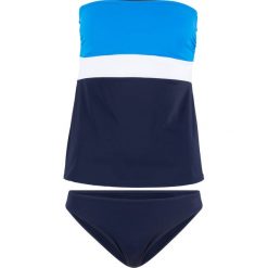 Tankini (2 części), zrównoważony produkt bonprix niebieski. Niebieskie stroje kąpielowe damskie bonprix, bez wzorów. Za 49,99 zł.