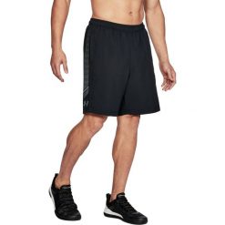 Under Armour Spodenki męskie Woven Graphic Short czarne r. XS (1309651-001). Szare spodenki sportowe męskie marki Under Armour, z elastanu, sportowe. Za 96,55 zł.