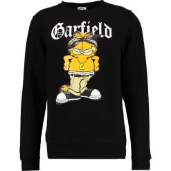 Bluzy męskie: Cayler & Sons LEFT SIDE GARFIELD CREWNECK Bluza black/multi colour