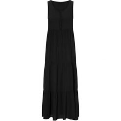Happy Holly Sukienka maxi Jaqueline Czarny female czarny 40/42. Czarne sukienki damskie Happy Holly, bez wzorów, z wiskozy, bez kołnierzyka, bez rękawów, maxi. Za 189,00 zł.