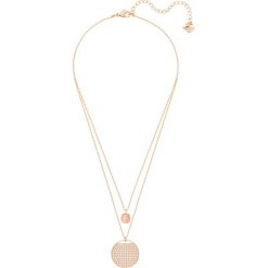 Swarovski - Naszyjnik Ginger Layered. Żółte naszyjniki damskie Swarovski, z kryształem. Za 499,90 zł.