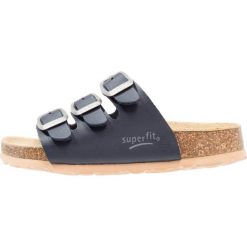 Superfit FUSSBETTPANTOFFEL Kapcie ocean. Niebieskie kapcie męskie Superfit, z materiału. Za 129,00 zł.