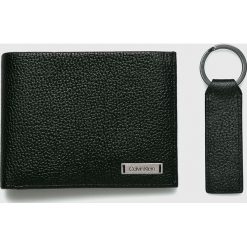 Calvin Klein - Portfel skórzany. Czarne portfele męskie marki Calvin Klein. Za 299,90 zł.