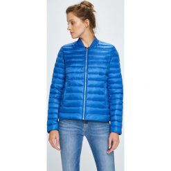 Tommy Hilfiger - Kurtka puchowa Bella. Niebieskie kurtki damskie s, z tkaniny, krótkie. W wyprzedaży za 469,90 zł.