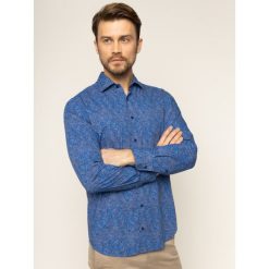 Koszula Pierre Cardin 8447/000/27063. Niebieskie koszule męskie Pierre Cardin, m, bez wzorów, z bawełny, casualowe, bez kołnierzyka, bez rękawów. W wyprzedaży za 249,00 zł.