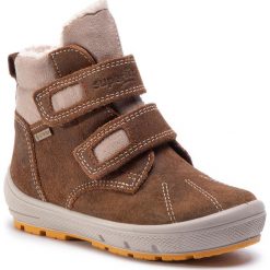 Śniegowce SUPERFIT - GORE-TEX 1-006308-3000 S Braun/Beige. Pomarańczowe śniegowce chłopięce Superfit, bez zapięcia, gore-tex. Za 339,00 zł.