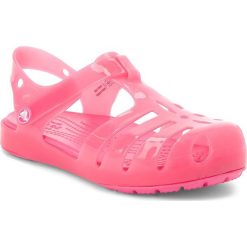 Sandały CROCS - Isabella Sandal Ps 204035 Paradise Pink. Różowe sandały dziewczęce Crocs, z tworzywa sztucznego, bez zapięcia. W wyprzedaży za 119,00 zł.