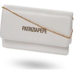 TOREBKA patrizia pepe. Żółte torebki klasyczne damskie Patrizia Pepe, z aplikacjami, ze skóry, na ramię, z aplikacjami. W wyprzedaży za 711,20 zł.