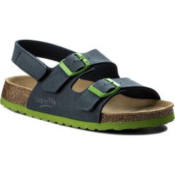 Sandały SUPERFIT - 2-00124-82 Ocean Kombi D. Niebieskie sandały chłopięce marki Superfit, z materiału. Za 155,00 zł.