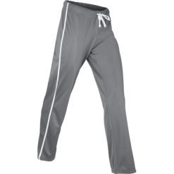 Spodnie sportowe trykotowe, długie, Level 2 bonprix dymny szary. Spodnie damskie bonprix. Za 37,99 zł.
