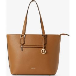 L.Credi - Damska torba shopper, beżowy. Brązowe torby damskie na zakupy L.Credi, bez wzorów, eleganckie, bez dodatków. Za 329,95 zł.