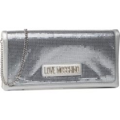 Torebka LOVE MOSCHINO - JC4252PP0AKL190B Argento. Szare torebki klasyczne damskie Love Moschino, z aplikacjami, ze skóry ekologicznej, wizytowe, zdobione, bez dodatków. W wyprzedaży za 479,00 zł.